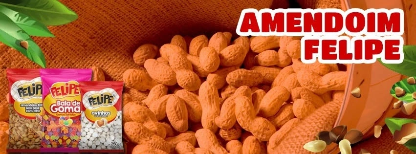 Amendoim Felipe — amendoins e snacks da linha do catálogo